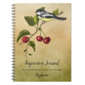 Inspiration Journal voor Chickadee en Cherries Notitieboek (Voorkant)