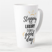 Inspiration Motivation Coffee Latte Mok (Rechterhoek)