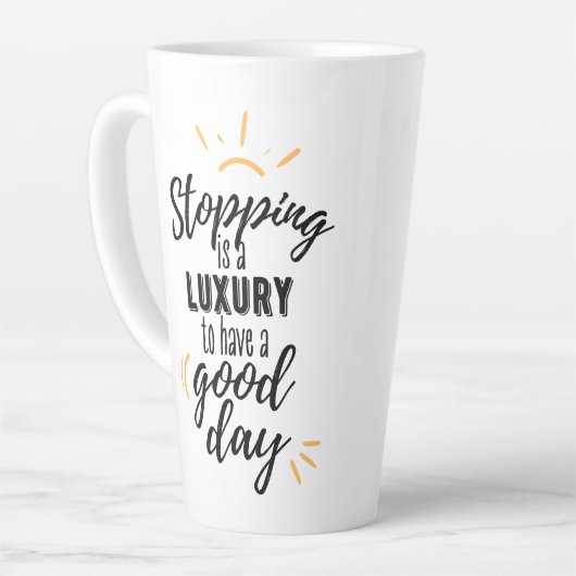 Inspiration Motivation Coffee Latte Mok (Linkerhoek)