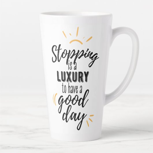 Inspiration Motivation Coffee Latte Mok (Rechts)