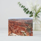 Inspiration Point bij Bryce Canyon I Briefkaart (Staand voorkant)