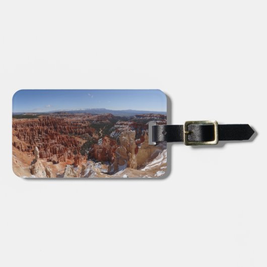 Inspiration Point bij Bryce Canyon II Bagagelabel (Voorkant horizontaal)