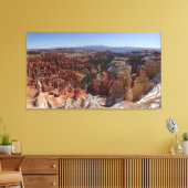 Inspiration Point bij Bryce Canyon II Canvas Afdruk (Insitu (Woonkamer))