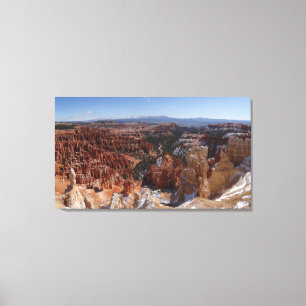Inspiration Point bij Bryce Canyon II Canvas Afdruk