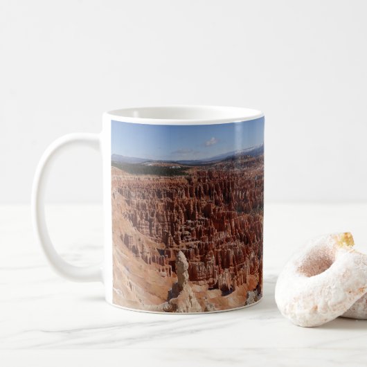 Inspiration Point bij Bryce Canyon II Koffiemok (Met donut)