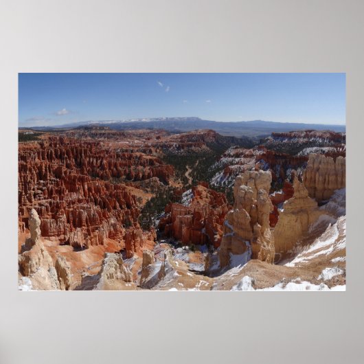 Inspiration Point bij Bryce Canyon II Poster (Voorkant)