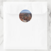 Inspiration Point bij Bryce Canyon II Ronde Sticker (Tas)