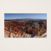 Inspiration Point bij Bryce Canyon II Visitekaartje (Achterkant)