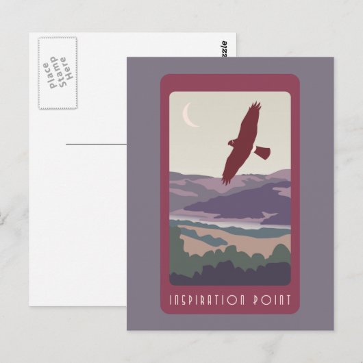 Inspiration Point briefkaart (Voorkant / Achterkant)