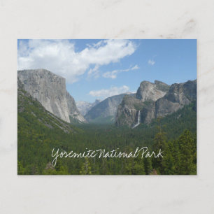 Inspiration Point in Yosemite National Park Briefkaart