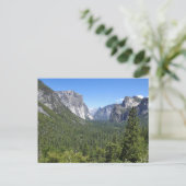 Inspiration Point in Yosemite National Park Briefkaart (Staand voorkant)