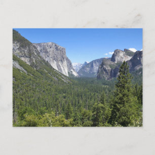 Inspiration Point in Yosemite National Park Briefkaart