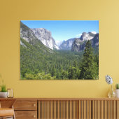 Inspiration Point in Yosemite National Park Canvas Afdruk (Insitu (Woonkamer))