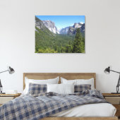 Inspiration Point in Yosemite National Park Canvas Afdruk (Insitu (Slaapkamer))