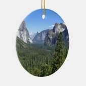 Inspiration Point in Yosemite National Park Keramisch Ornament (Rechts)