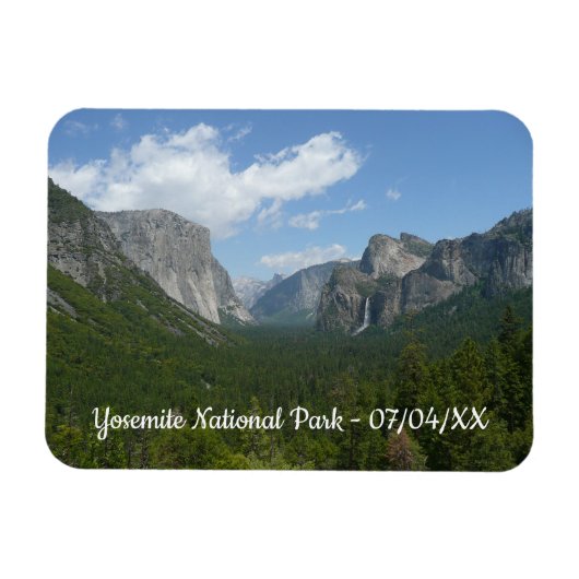 Inspiration Point in Yosemite National Park Magneet (Horizontaal)