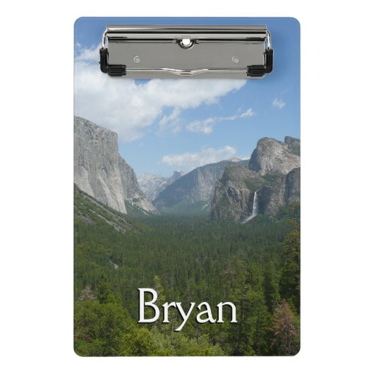 Inspiration Point in Yosemite National Park Mini Klembord (Voorkant)