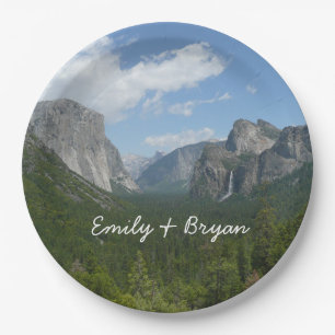 Inspiration Point in Yosemite National Park Papieren Bordje