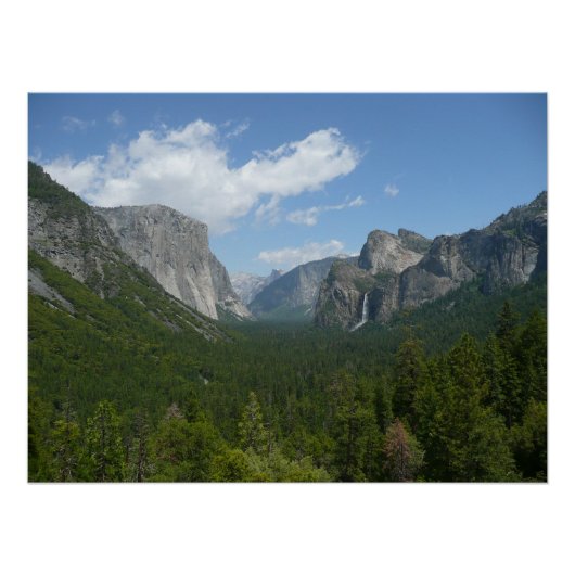 Inspiration Point in Yosemite National Park Poster (Voorkant)