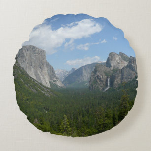 Inspiration Point in Yosemite National Park Rond Kussen