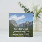 Inspiration Point in Yosemite Save the Datum (Staand voorkant)