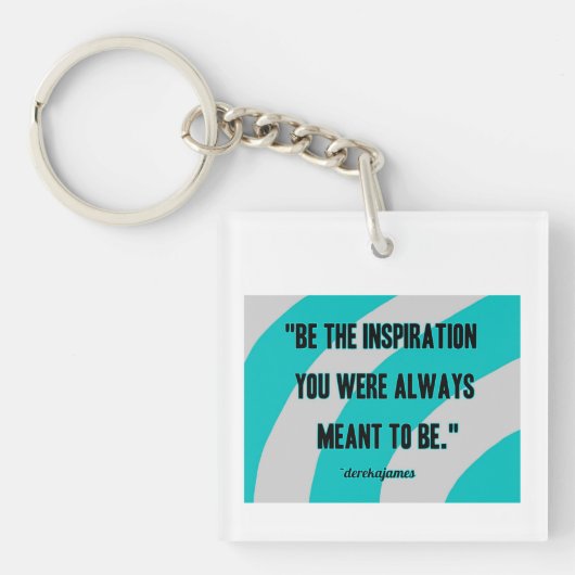 Inspiration Square Sleutelhanger (voorkant)