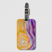 Inspiration Yellow, magenta and purple Bagagelabel (Voorkant (verticaal))