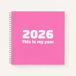 Inspirational 2026 Journal Spiral Notebook Notitieboek