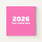 Inspirational 2026 Journal Spiral Notebook Notitieboek (Achterkant)