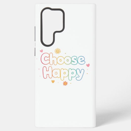 Inspirational and Cheerful Positive Message Samsung Galaxy Hoesje (Achterkant)