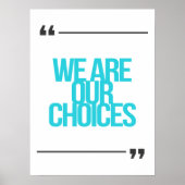 Inspirational and motivational quotes poster (Voorkant)