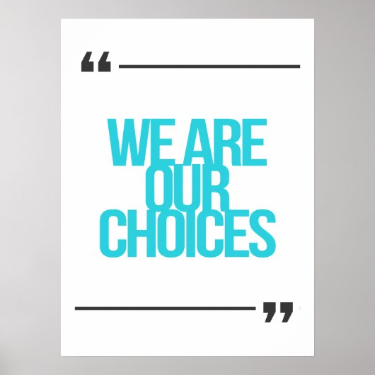 Inspirational and motivational quotes poster (Voorkant)