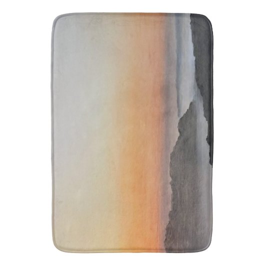Inspirational Bath Mat | Ice Storm Sunrise (Voorkant Verticaal)