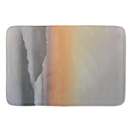 Inspirational Bath Mat | Ice Storm Sunrise