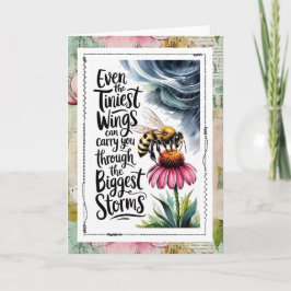 Inspirational Bee Weathering The Storm Faith  Kaart