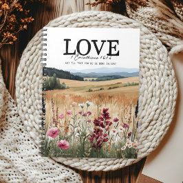 Inspirational Bible Verse 1 Corinthians 16:14 Notitieboek