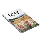 Inspirational Bible Verse 1 Corinthians 16:14 Notitieboek (Rechterzijde)