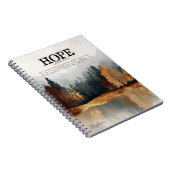 Inspirational Bible Verse Isaiah 40:31 Notitieboek (Rechterzijde)