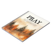 Inspirational Bible Verse Philippians 4:6-7  Notitieboek (Linkerzijde)