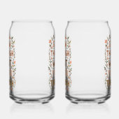 Inspirational Botanical Growth Saying Blikvorm Glas (Links)