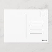 Inspirational Brave Little Heart Text Quote  Briefkaart (Achterkant)