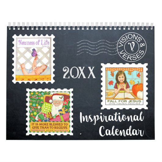 Inspirational Calendar by Visions and Verses Kalender (Hoes)