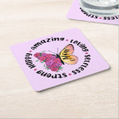 Inspirational Car Coasters & Everyday Gift Designs Kartonnen Onderzetters (Schuin)