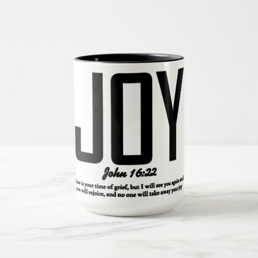 Inspirational Christian Bible Verse Mok (Midden)