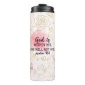 Inspirational Christian Bible Verses Thermosbeker (Voorkant)