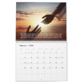 Inspirational Christian Family Name 2026 Kalender (Feb 2026)