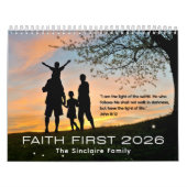 Inspirational Christian Family Name 2026 Kalender (Hoes)