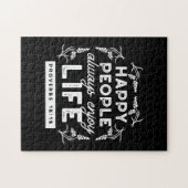 Inspirational Christian Quote from Proverbs 15:15 Legpuzzel (Horizontaal)