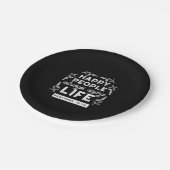 Inspirational Christian Quote from Proverbs 15:15 Papieren Bordje (Gekanteld)