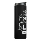 Inspirational Christian Quote from Proverbs 15:15 Thermosbeker (Gedraaid links)